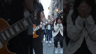 He Played in the Street… Then She Started Crying #slash #gunsnroses #gnr #axlrose.