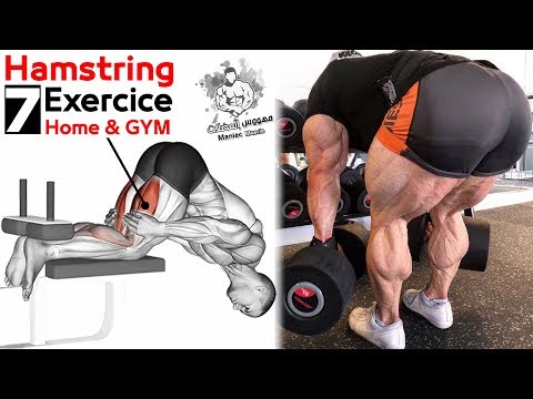 7 تمارين عضلات خلفية للفخذ كمال الاجسام -  Hamstring Workout