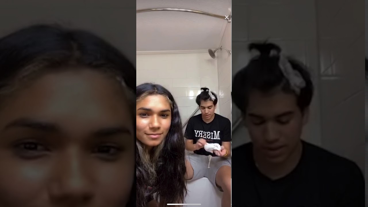 mattia and kairi dying their hair pt 2 *chaotic* 6/19/20