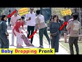 Baby dropping prank part 02  bhasad news  pranks in india 2024 prank