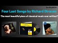 Four last songs by richard strauss  the most beautiful piece of classical music ever written