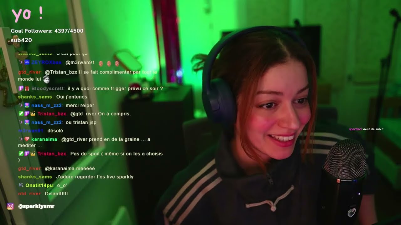 ASMR LIVE  : On discute et un max de triggers ! (NO PUB)