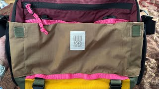 Topo Designs Mountain Cross Bag Quick Overview!