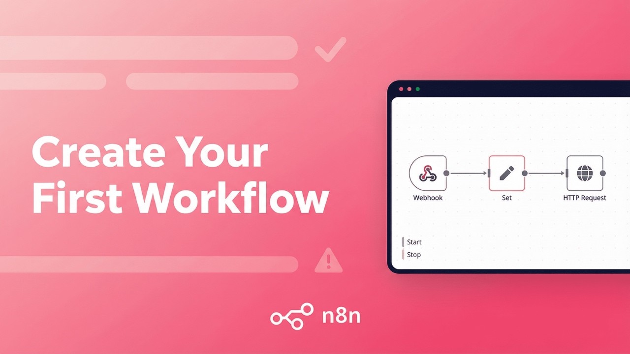 How to Build Your First AI Workflow in n8n (Step-by-Step Guide!) - YouTube