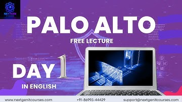 Palo Alto Firewall Course Day 1 | Free Demo by TAC Engineer | Career in Cybersecurity 🔐