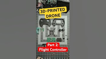 3D-Printed Drone, Part 2: Flight Controller #drone #diy #3dprinting #electronics