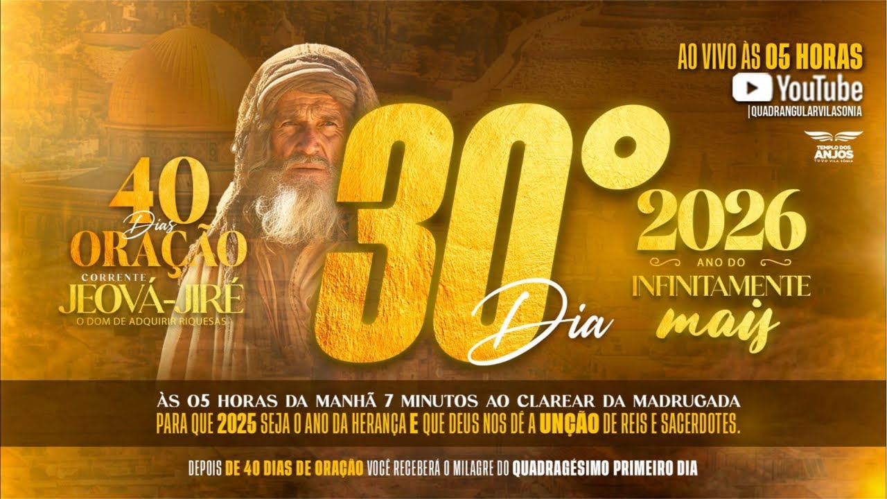 30 dias de oração- Corrente Jeová Jiré