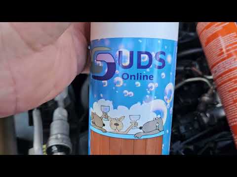 Unclogging a DPF of both soot and ash without removal.
