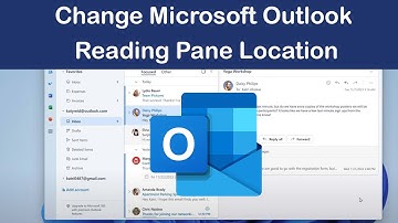 How to Change Microsoft Outlook Reading Pane Location?