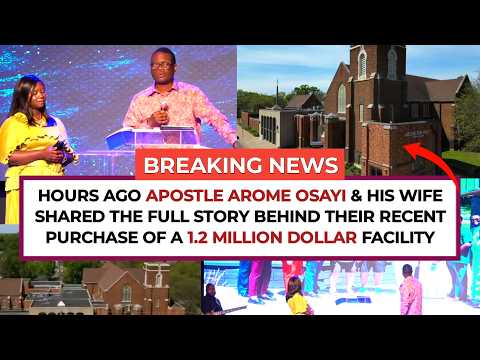 FULL STORY BEHIND APOSTLE AROME OSAYI'S PURCHASE OF A NEW FACILITY WORTH $1.2M - 1sound