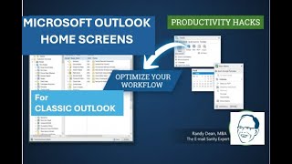 Microsoft Outlook Classic Version: Home Screen Layout Customization Tips & Tools Email Calendar