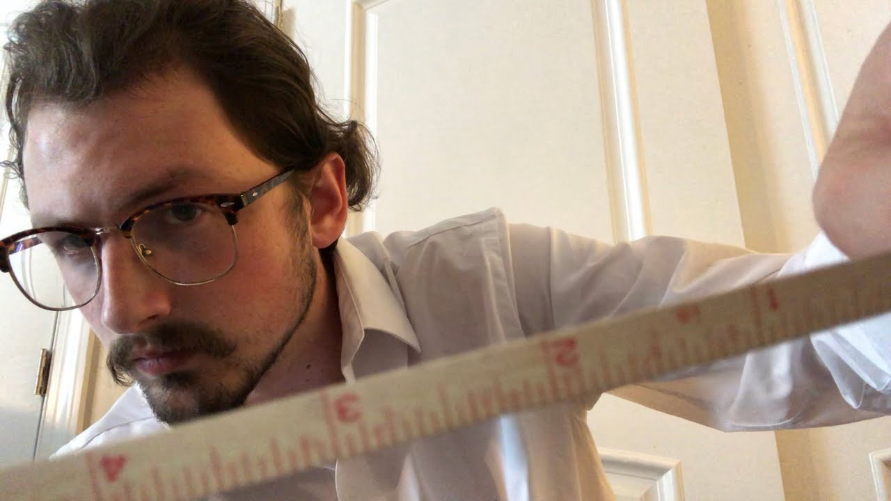 ASMR Plastic Surgery Consultation Roleplay (measuring and marking your face) (lofi)