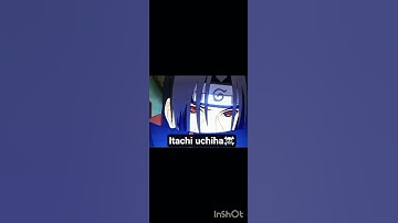 Itachi uchiha edit ☠️