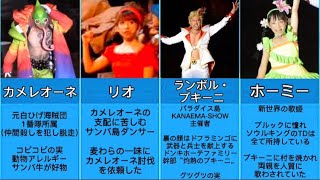 ワンピース ショー歴代キャラまとめ One Piece Youtube