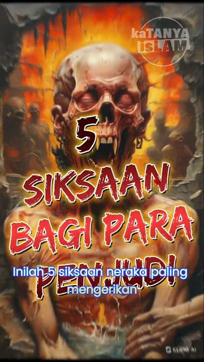 Siksaan neraka Pemain judi #slot #neraka #dosa