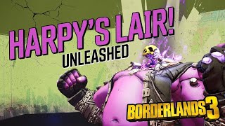 Chapter Twelve - Lair of the Harpy | Borderlands 3 | As Moze (TVHM), Walkthrough, No Commentary