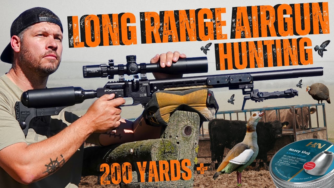 AIRGUN HUNTING AT LONG RANGE I FX DYNAMIC PEST CONTROL AIR GUN HUNTING