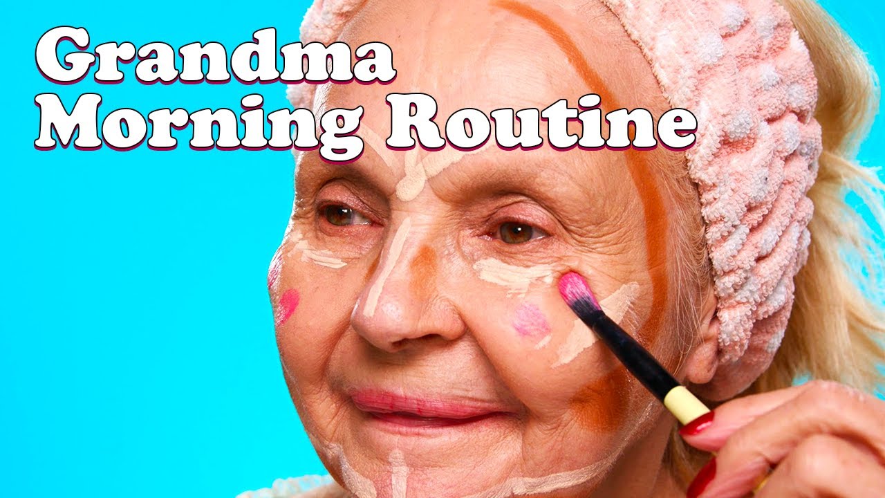 Best Grandma Advice Makeup and Skincare Tutorial YouTube