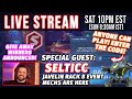 Mech Arena LIVESTREAM 12.4.21 w/ SeltiCC | DECEMBER Giveaway #1 Winners! | JAV8 EVENTS #MechsAreHere