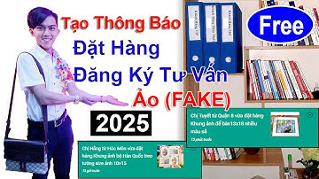 Tạo Thông Báo Đơn Hàng Ảo, Đăng Ký Tư Vấn Ảo trên Website Wordpress | Thuận Chuẩn SEO