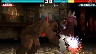 TEKKEN 3 kuma with EDDY Moves Arcade