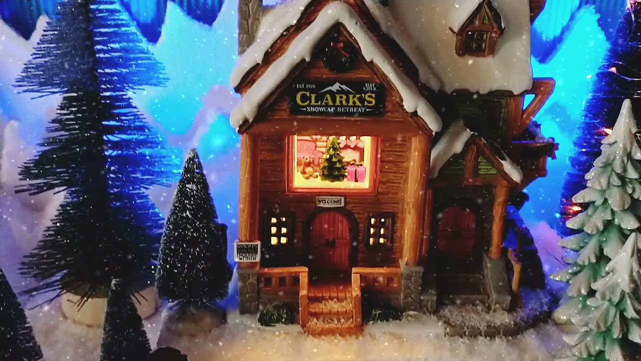 Lemax Vail Village Display 2021