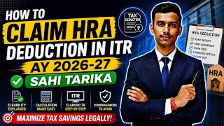 How to claim HRA? ITR 2026-27 Complete guide | by CS Abhijeet