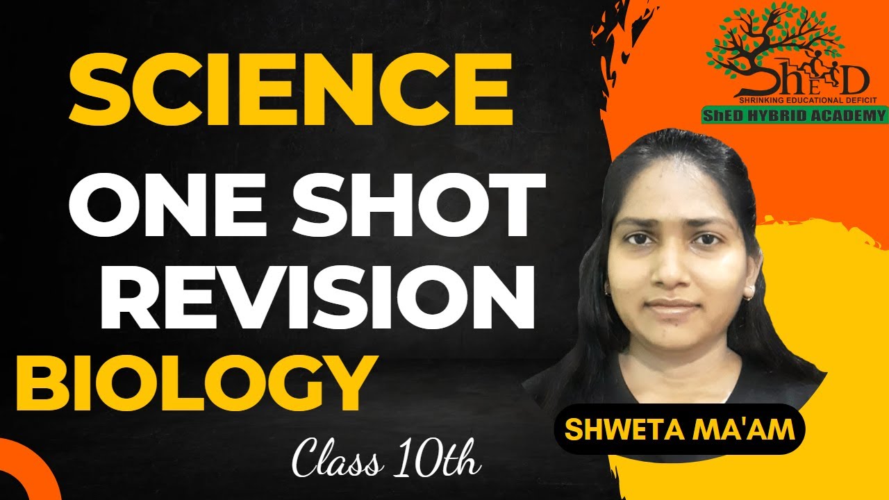 One Shot Revision Biology Shweta ma'am One Shot Revision Science