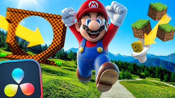 How to Create JIGSAW TRANSITION EFFECT for Gaming Montages | Davinci Resolve FREE