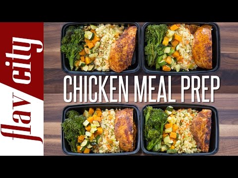 How To Meal Prep – Chicken Meal Prepping ($5 per meal) – FlavCity with Bobby