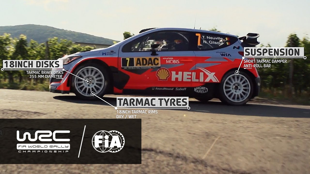 WRC ADAC Rallye Deutschland 2016 TECH SPECIAL Tarmac Setup YouTube