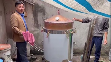 Nồi Hơi Nấu Rượu Bằng Điện 3 pha hiện đại nhất siêu nhanh và siêu tiết kiệm