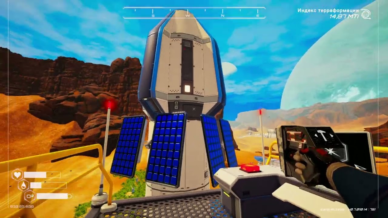 Launch of the uranium ore satellite | The Planet Crafter