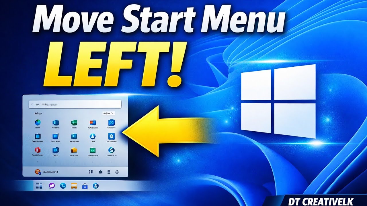 How to Move Windows 11 Start Menu to the Left Side