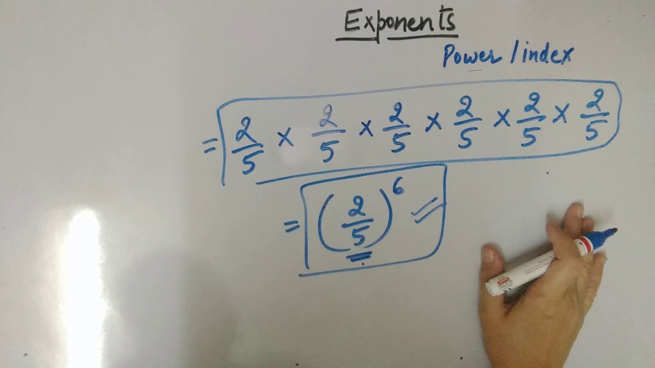 Introduction to exponents - YouTube