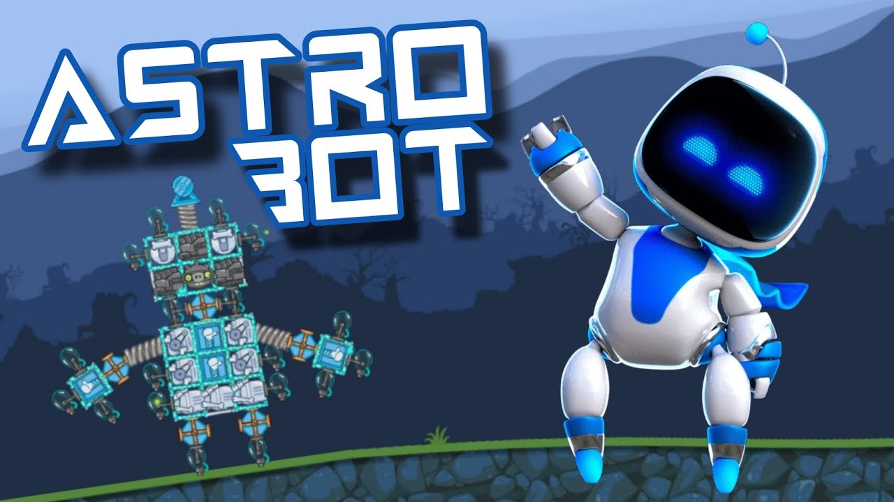 ASTRO BOT from Astro Bot - Bad Piggies Inventions - YouTube
