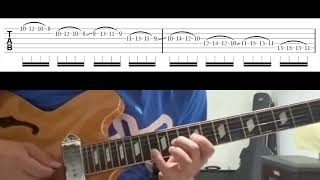 Smooth (Santana) Legato Sweep Picking In Am #carlossantana #johanesjordan #thankyouguruband
