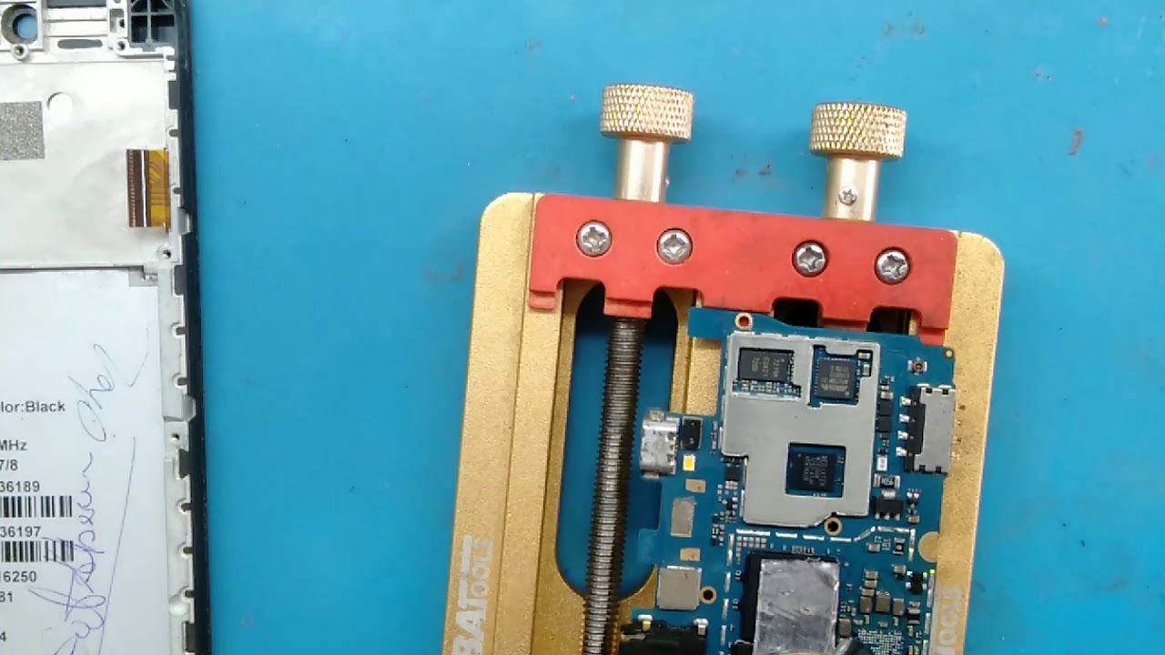 Lava iris 60 black pasted power ic heating solved by replacing