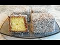 ПОТРЯСАЮЩЕ ВКУСНОЕ ПИРОЖНОЕ ЛАМИНГТОН / Бисквит в Шоколаде / Lamington Recipe