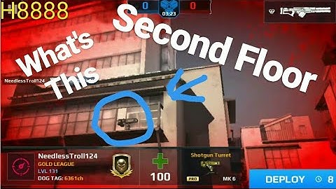 Mc5 Shotgun Turret Found In Unbelievable Place Hack Or Bug .......... Modern combat 5