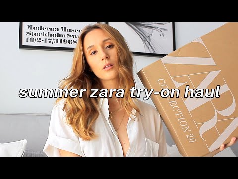 NEW IN SUMMER ZARA HAUL + TRY ON