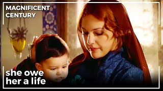 Hurrem Thanked Mahidevran For Saving Prince Mehmed | Magnificent Century