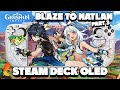 Genshin Impact 5.0 Natlan | Archon Quest Part 3 | Meeting Mualani and Kinich | Steam Deck OLED
