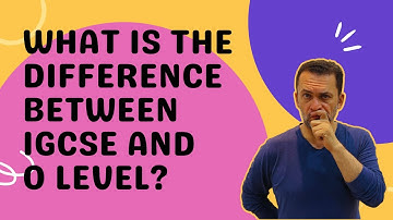 What is the difference between IGCSE and O levels/paper loads/contents?