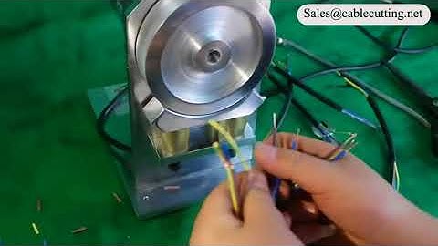 Half stripping wire twisting machine WPM-3T