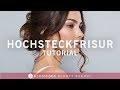 Tutorial | Hochsteckfrisur im Undone Look ganz einfach | GLOSSY LOOKS