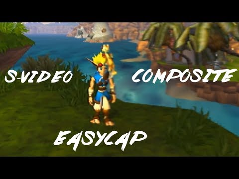 Easycap S-video vs. Composite Comparison | Jak and Daxter PS2