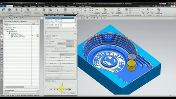 NX CAM Basic - Change Angle Effect in ZLevel Profile Cutting Method