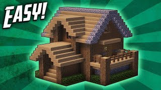 Minecraft: How To Build A Survival Starter House Tutorial