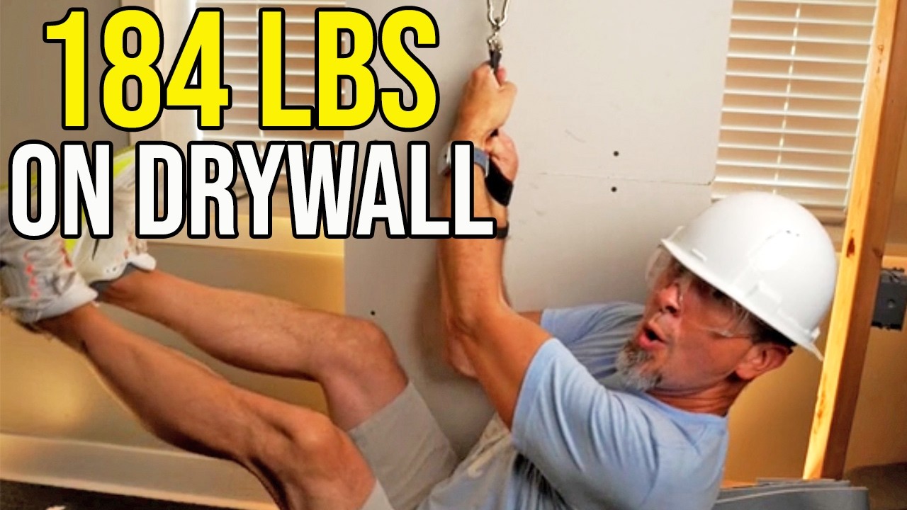 No Stud Required: This Drywall Anchor Held a Grown Man!